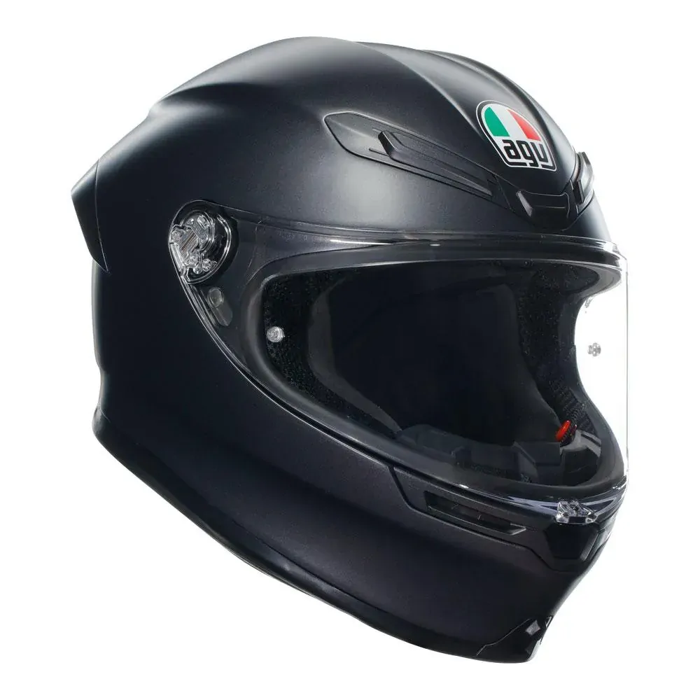 AGV K6 S Matte Helmet - Black - XL - SKU:77-185-10