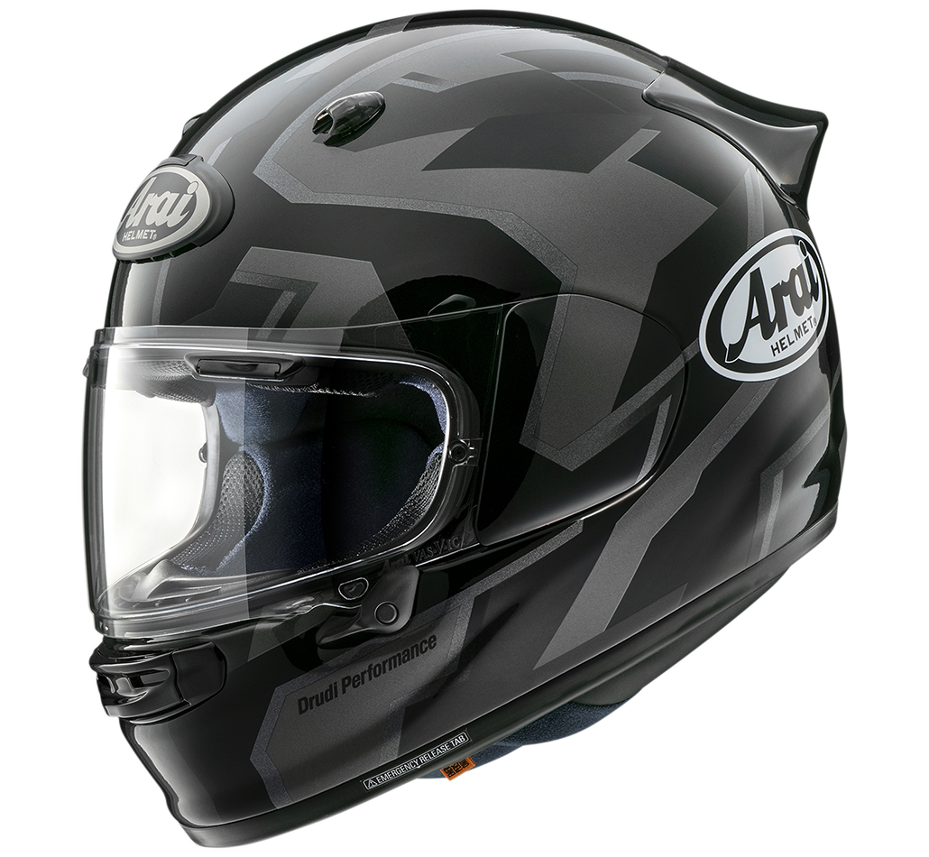 Arai Quantic Robotik Helmet - Black - M - SKU:AH43RBK4