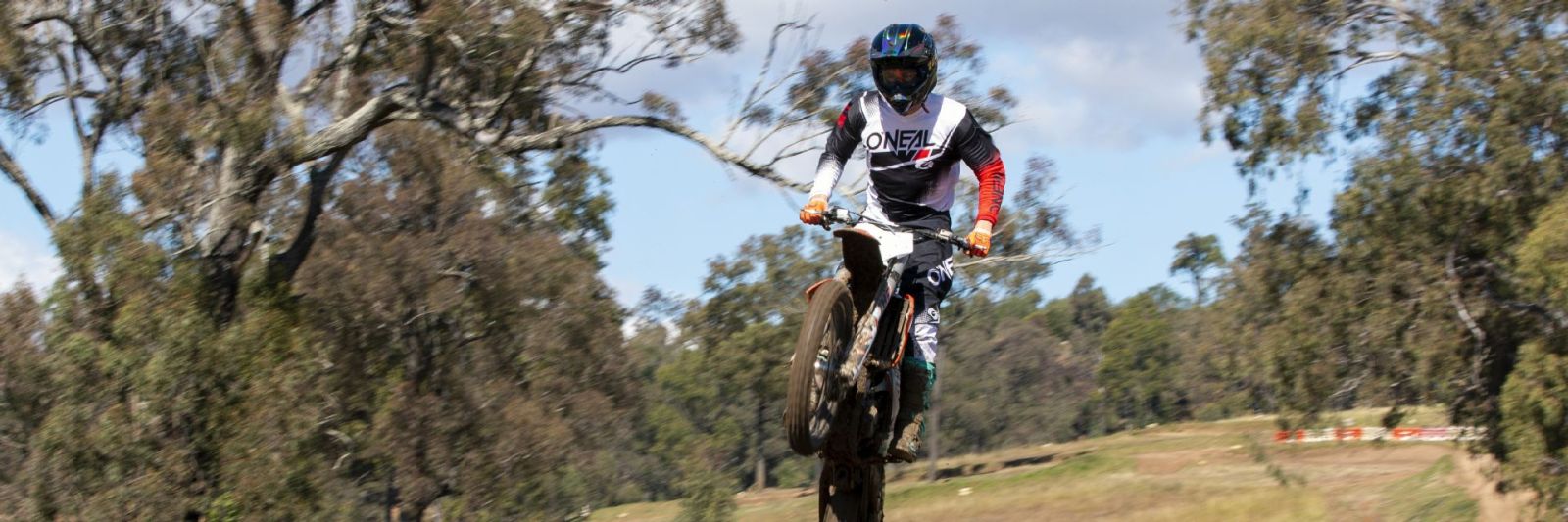 Motocross rider wearing Oneal MX Gear
