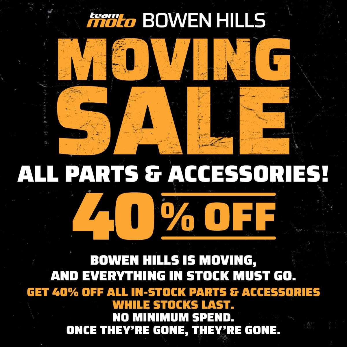 Parts and Accessories Offer