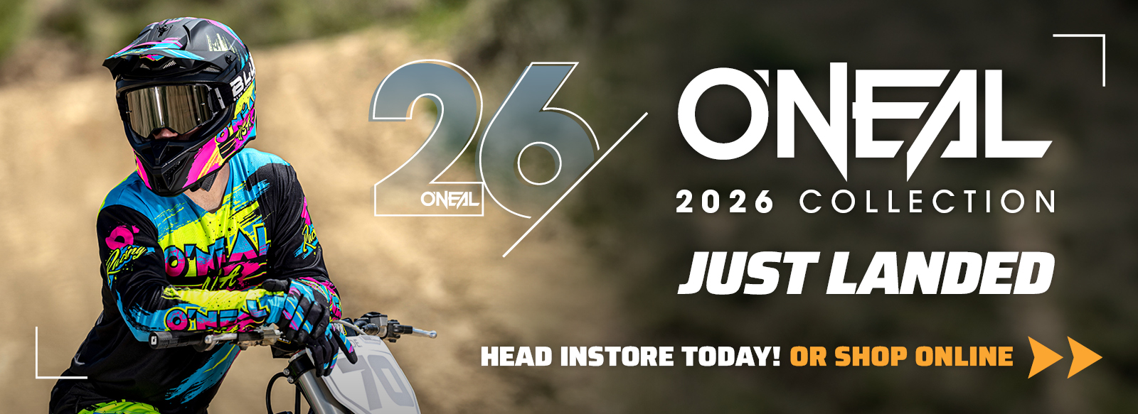 Oneal MX26 Range In-Store and Online Now