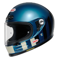 Shoei Glamster Resurrection Helmet TC-2 - Blue/Black/White