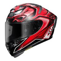 Shoei X-Spirit III Aerodyne Helmet TC-1 - Red/Black - 2XL
