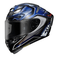 Shoei X-Spirit III Aerodyne Helmet TC-2 - Blue/Black - XS