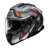 Shoei Neotec II Respect Modular Helmet TC-5 - Grey/Red/Black - XS