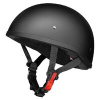 M2R Rebel Shorty Matte Black Helmet
