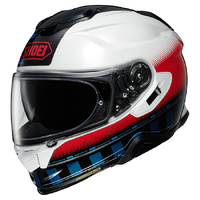 Shoei GT-Air II Tesseract Helmet TC-10 - White/Black - XS