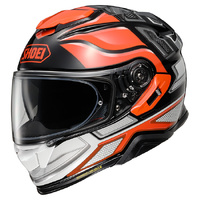 Shoei GT-Air II Notch Helmet TC-8 - Black/Orange - XS