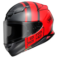 Shoei NXR2 MM93 Track Helmet TC-1 - Black/Red