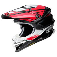 Shoei VFX-WR06 Jammer Helmet TC-1 - Black/Red