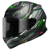 Shoei NXR2 Capriccio Helmet TC-4 - Grey/Green/Black
