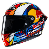 HJC RPHA 1 Red Bull Misano GP Full Face Helmet MC-21SF