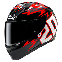HJC C10 FQ Diablo Mask Full Face Helmet MC-1