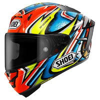 Shoei X-SPR Pro Daijiro Helmet TC-1 - Red/Blue/Yellow