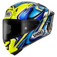 Shoei X-SPR Pro Daijiro Helmet TC-3 - Blue/Yellow