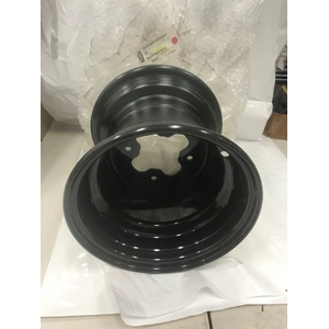 SPORTSMAN 500/700/800 RZR570/800 OEM BLACK REAR RIM 12X8   1520992-067