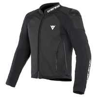 Dainese Intrepida Perforated Leather Jacket - Matt Black/Charcoal Grey/Matt Black