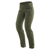 Dainese Ladies Casual Regular Tex Pants - Olive