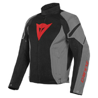 Dainese Air Crono 2 Tex Jacket - Black/Charcoal Grey/Charcoal Grey