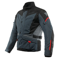 Dainese Tempest 3 D-Dry Jacket - Ebony/Black/Lava Red