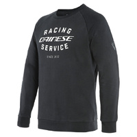 Dainese Casual Paddock Sweatshirt - Black/White