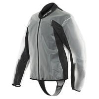 Dainese Racing 2 Rain Jacket - Black/Transparent
