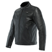 Dainese Mike 3 Leather Jacket - Black