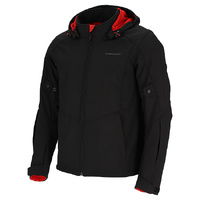 Dri Rider BLVD Waterproof Soft Shell Hooded Jacket - Black