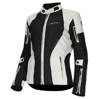 Dri Rider Vivid 3 Womens Jacket  - Pearl/Black