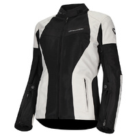 Dri Rider Vivid 3 Air Womens Jacket - Pearl/Black