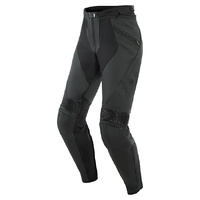 Dainese Ladies Pony 3 Leather Pants - Matt Black