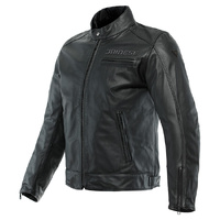 Dainese Zaurax Leather Jacket - Black
