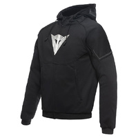 Dainese Daemon-X Safety Full Zip Hoodie - Black/Black/White