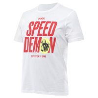 Dainese Knee Down Casual T-Shirt - White