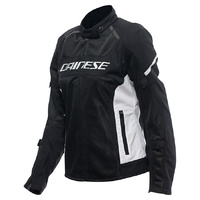 Dainese Ladies Air Frame 3 Tex Jacket - Black/White/White