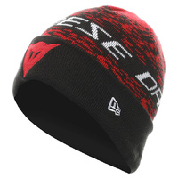 Dainese Casual Demon Camo Cuff Beanie - Black/Red - OS