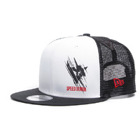 Dainese Casual Tarmac 9Fifty Snapback Cap - White/Black/Red - OSFM