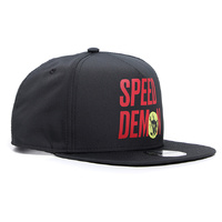 Dainese Casual Knee Down 9Fifty A-Frame Cap - Black/Red - OSFM