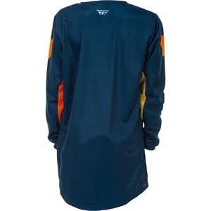 Fly Racing 2026 Youth Kinetic MX Jersey - Navy/Orange - YM