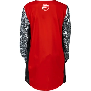 Fly Racing 2026 Youth Kinetic MX Jersey - Red/White/Black - YS