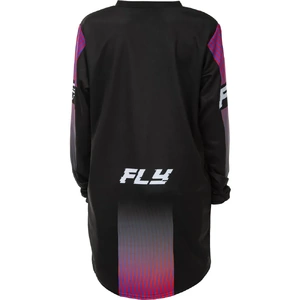 Fly Racing 2026 Youth F-16 MX Jersey - Black/Red/Purple - YXL