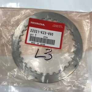 CR250 /CRF450R / CRF450X/ TRX450 ER OEM STEEL  CLUTCH PLATE B, 22321KZ3690