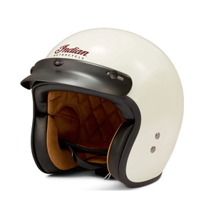 OEM RETRO OPEN FACE HELMET  CREAM   Medium 286295503