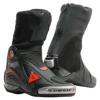 Dainese Axial D1 Boots - Black/Fluro Red
