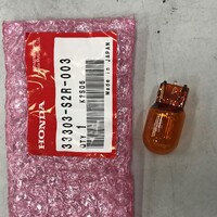 OEM LARGE WEDGE ORANGE BULB 12V 21
