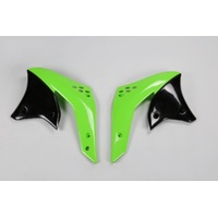 #KX250F RAD SHRDS 07 STD COLOUR 021/026 GRN/BLK