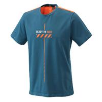 KTM OEM PURE STYLE TEE BLUE LARGE (3PW210025604)