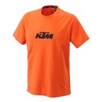 KTM OEM PURE LOGO TEE ORANGE LARGE (3PW210025704)