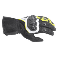 Dri Rider Air-Ride Gloves - Black/White/Yellow