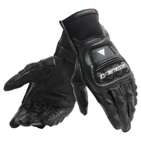 Dainese Steel-Pro In Leather Gloves - Black/Anthracite